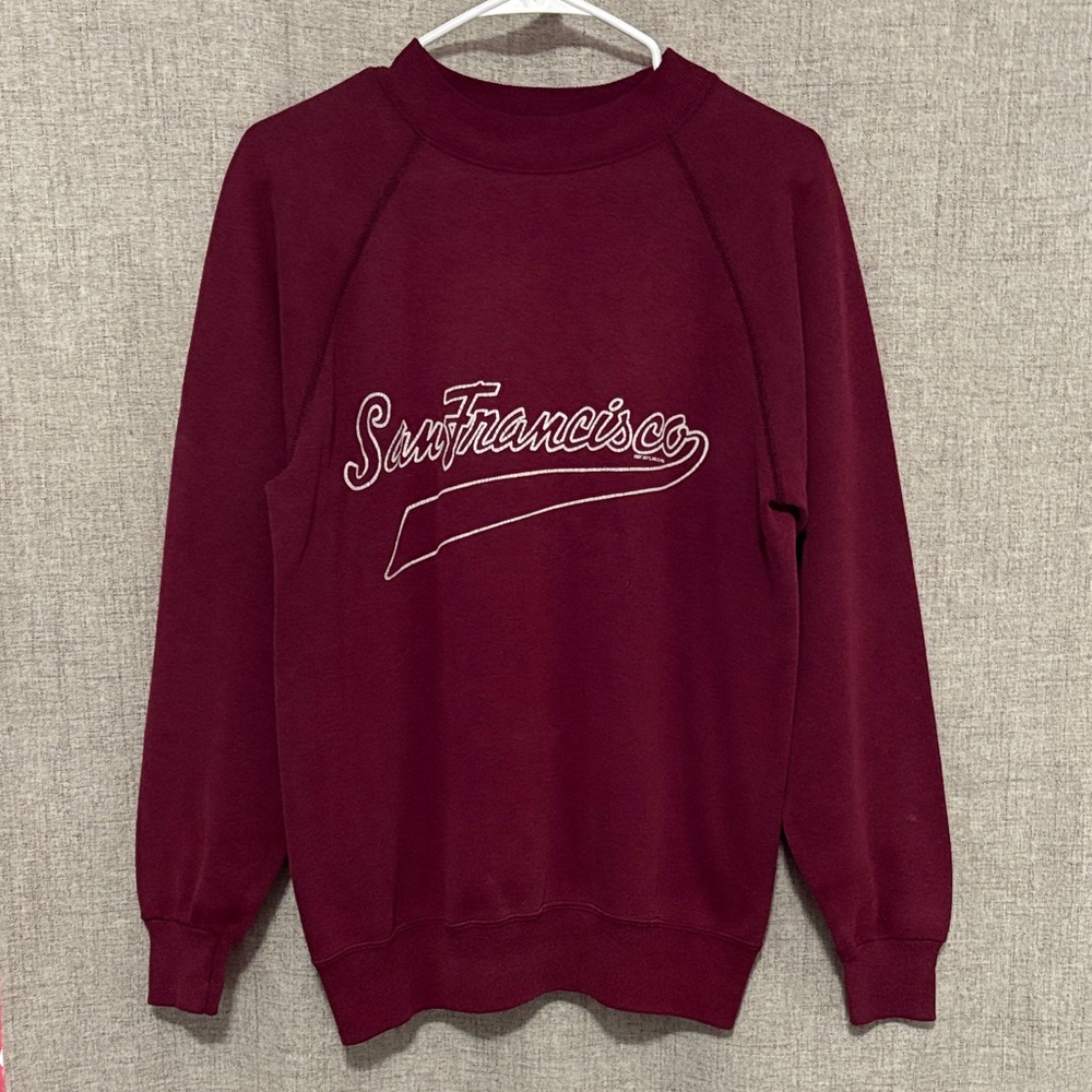 Vintage 90’s San Francisco Script Pullover Crew Neck Sweatshirt